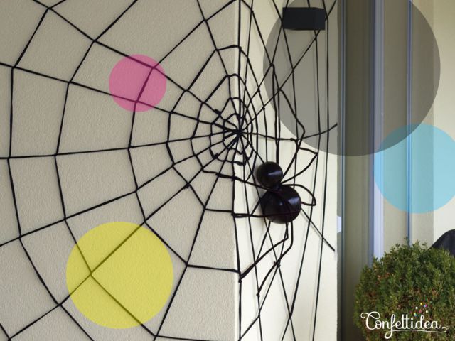 DIY Giant Spider Web