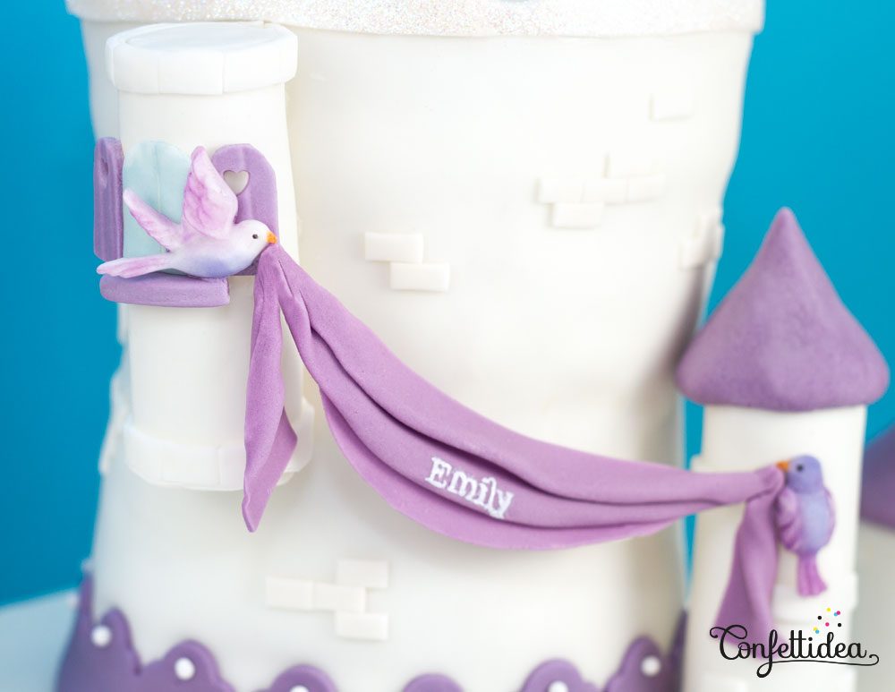 Princess Sofia Castle Cake Confettidea