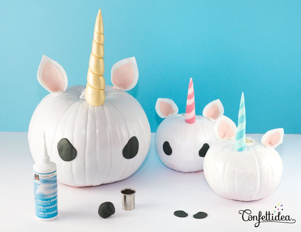 Halloween Unicorn Pumpkins DIY