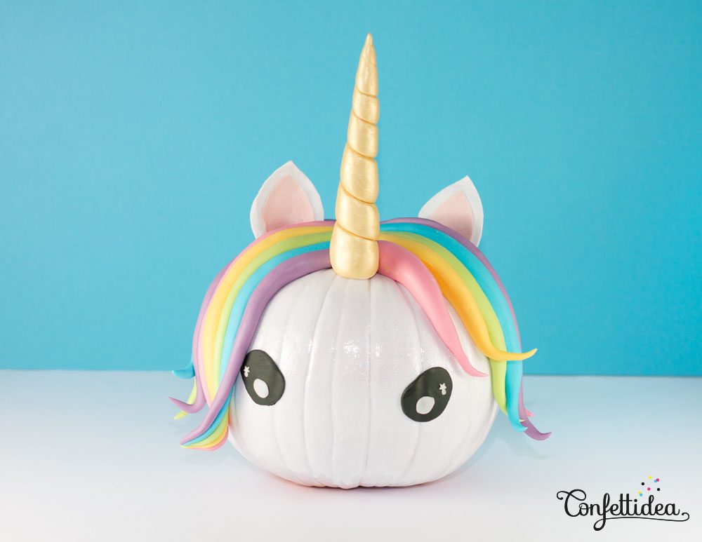 Halloween Unicorn Pumpkins DIY