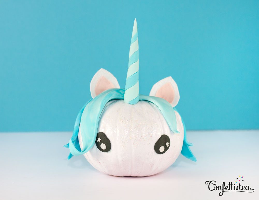 Halloween Unicorn Pumpkins DIY